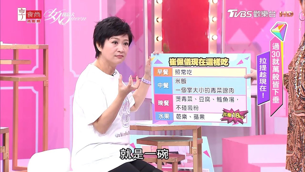 年輕10歲不復胖！崔佩儀「幸福肥48→84公斤」健檢全紅字　半年鏟20公斤「56歲素顏近照」超逆齡