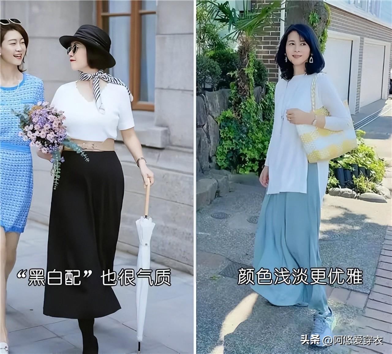 裙子不用買太多！50歲女人「春天有3款就夠了」優雅知性還得體　「避開3個雷點」穿搭更好看