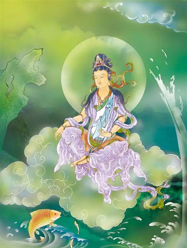 大年初一！「大慈大悲觀世音菩薩」下凡送福氣　見者「增福添慧」功德無量